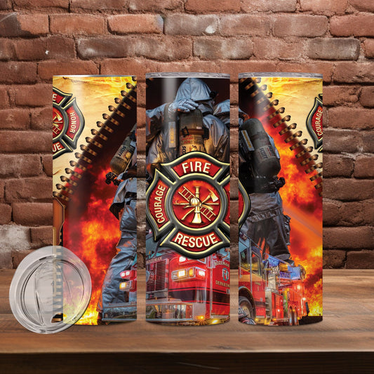 Firefighters Tumbler