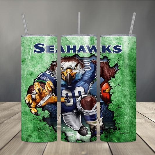 Settle Seahawks Tumbler