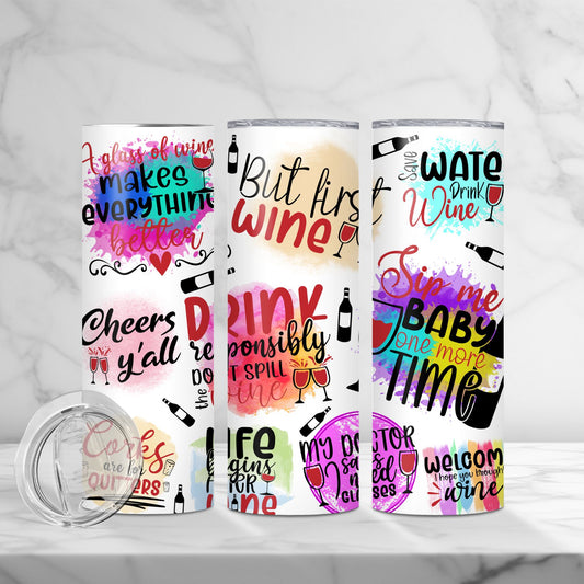 Wine Quotes Tumbler